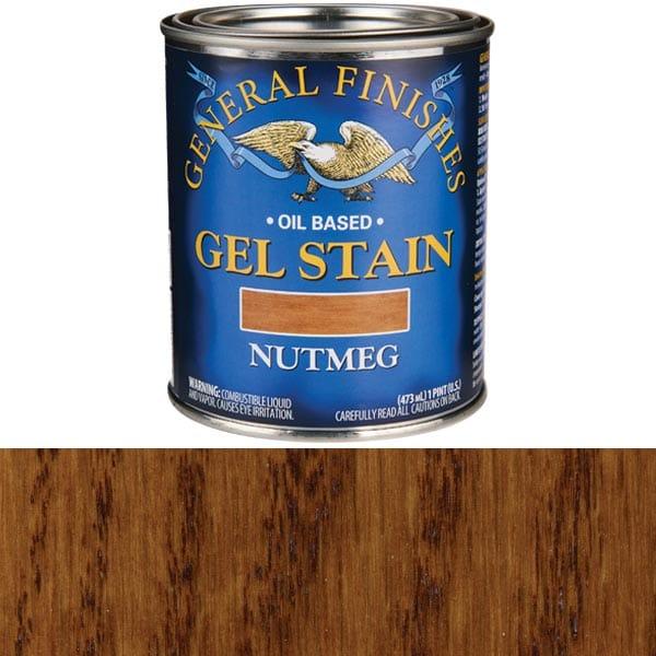 Gel Stain - Oil Based - Color:Nutmeg - Size:1 Pint